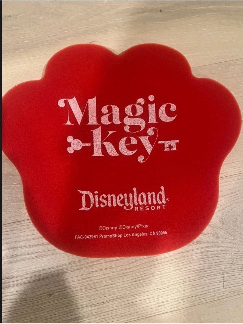 PAIR (2) Disneyland Pixar Fest Mei Red Panda 12in. Foam Paws Magic Key Exclusive